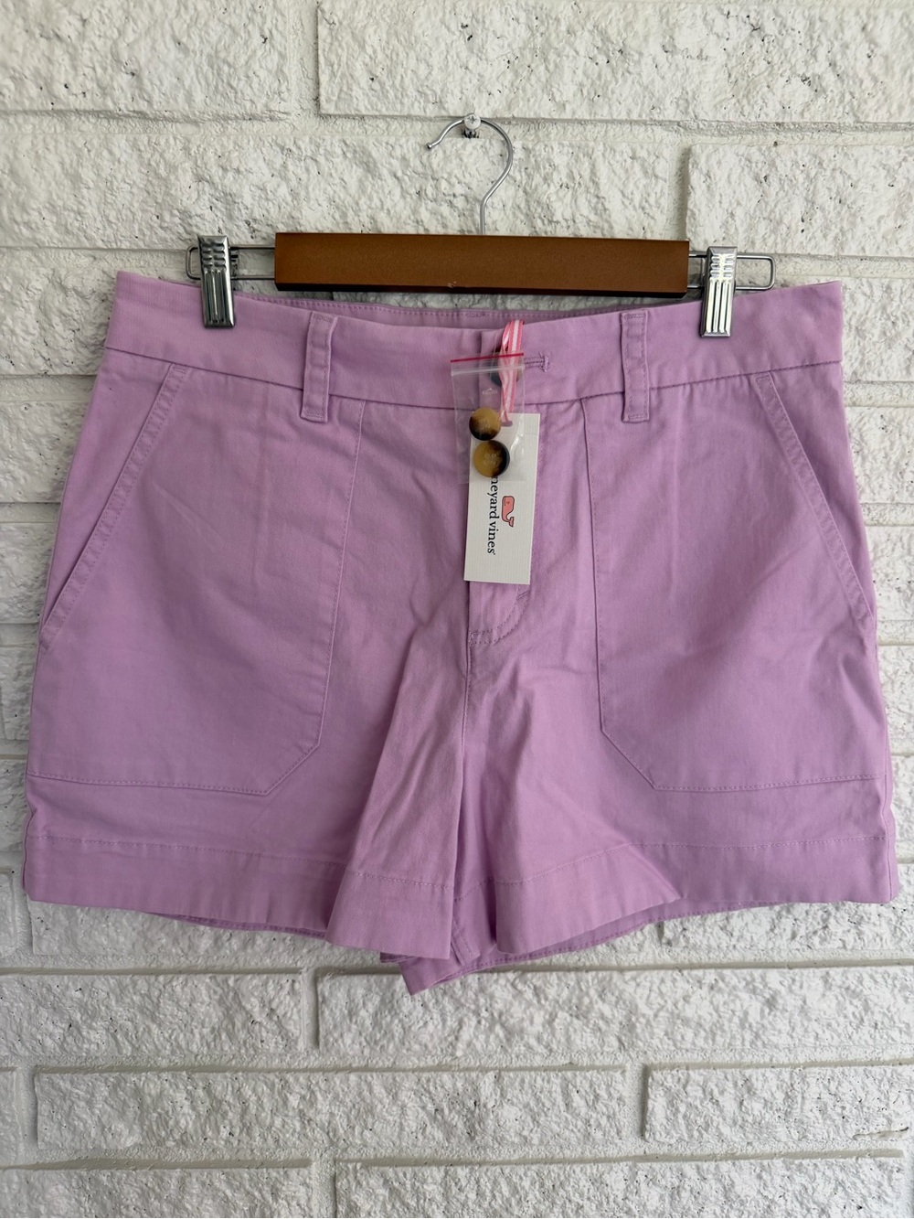 Vineyard Vines Vintage Chino Lilac Utility Shorts